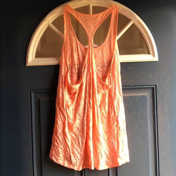 XL Under Armour Heat Gear Orange tank top - Picture 4 of 4